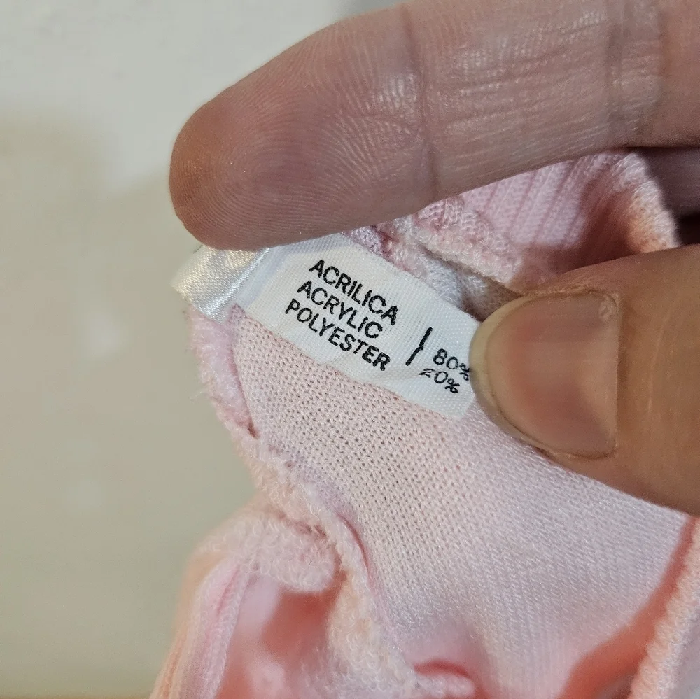 Vintage Baby Pink Pajamas